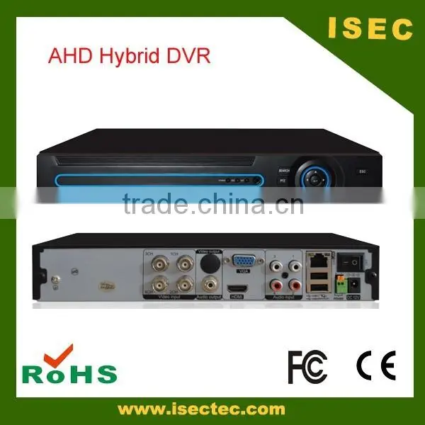 Support Analog IP and AHD Camera,4ch/8ch AHD Hybrid DVR photo-2