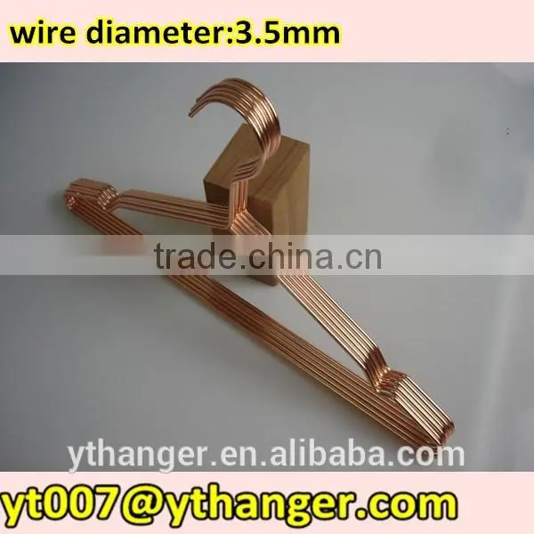 Luxury Metal Wire Hanger Copper Hanger for Disply photo-3