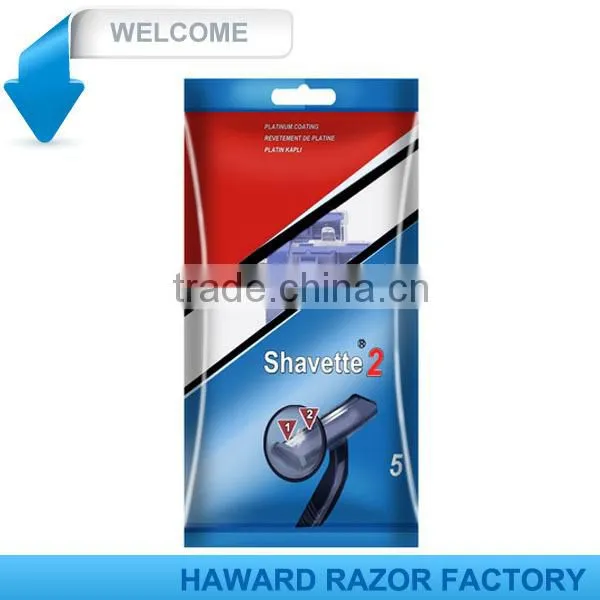 D210 Economic Twin Blade Plastic Handle Disposable Razor photo-6