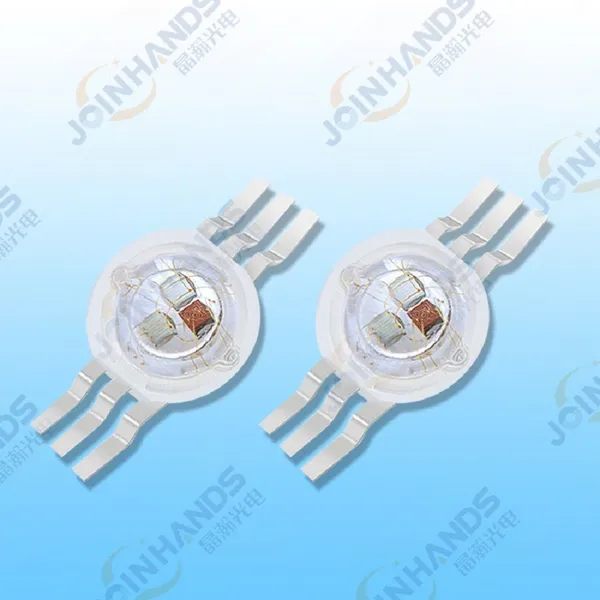 JOMHYM Wholesale 3W SMD LED High-power Red, Green and Blue Tricolor Light-emitting Diode