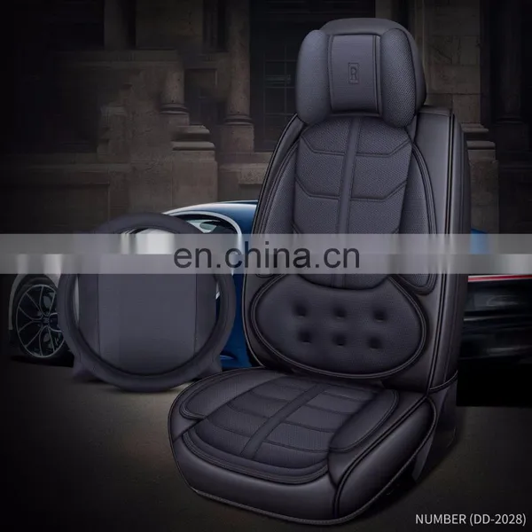 Luxury Leather Seat Covers DD-2028 Wear-resistant Leather Five-seat GM Suitable for Four Seasons Front and Rear photo-3