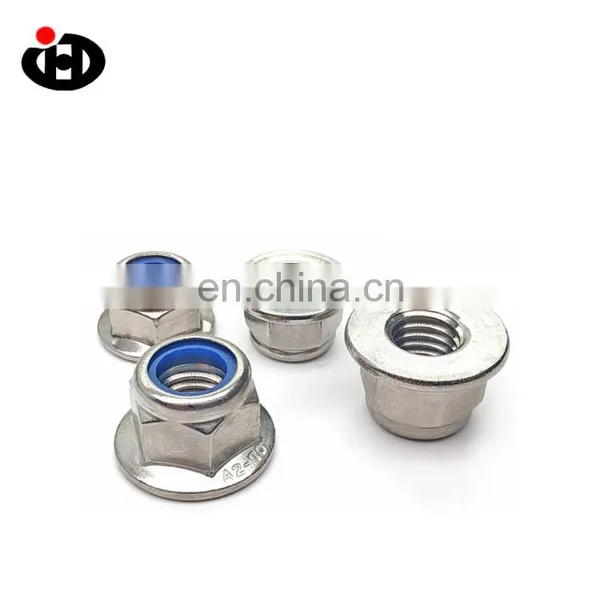 JingHong M12 Nylon Flange Lock Nut Alloy Steel photo-3