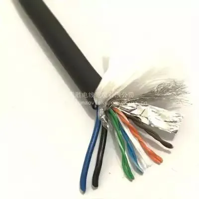 TPU Underwater Towing Cable, Power Supply and Communication Control Line Zero Buoyancy ROV Composite Watertight Cable Custom photo-3