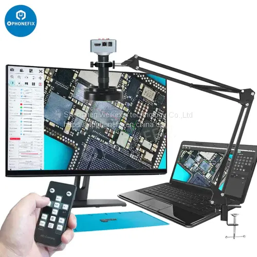 4K 60fps HDMI USB CS Mount Digital Industrial Microscope Camera photo-2