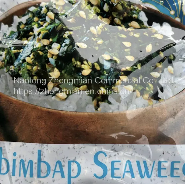 Healthy and Tasty Stir With Rice Bibimbap Seaweed With Sesame Kids Healthy Meal Partner