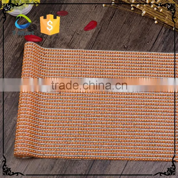 New Fashion Products Bling Bling Crystal Mesh Fabric Rhinestone Crystal Trimming photo-5