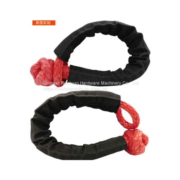 Outdoor Off-road Vehicle Polymer Shackle Soft Shackle Can Replace Carbon Steel Shackle Trailer Car Rescue Rope photo-4