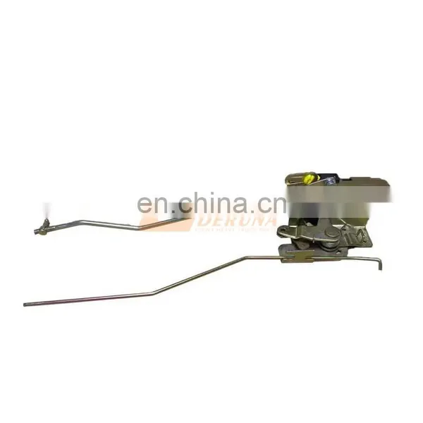 Original China Heavy Truck Shacman Truck Spare Parts DZ14251340048 Shaanxi X3000 Cab Door Lock With Pull Rod Left photo-3