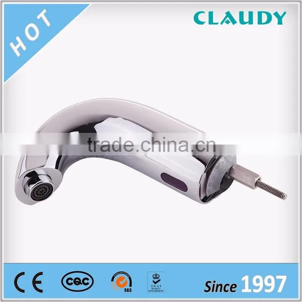 OEM Chrome Brass Material Lavatory Smart Faucet photo-4