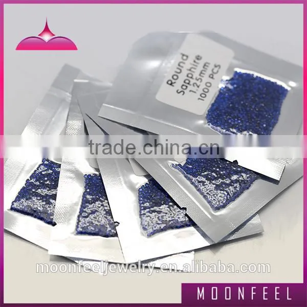 114# Round Blue SpineI Synthetic Gemstones photo-2