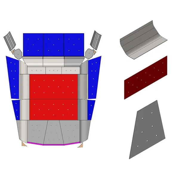 WODON High Wear Resistance Truck Inner Liner Plate photo-2
