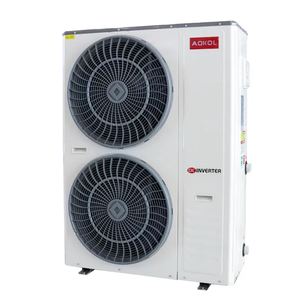 18kW Monobloc A+++ EU High COP Air to Water Heat Pump EVI Full DC Inverter Cooling Heating DHW Heat Pump photo-2