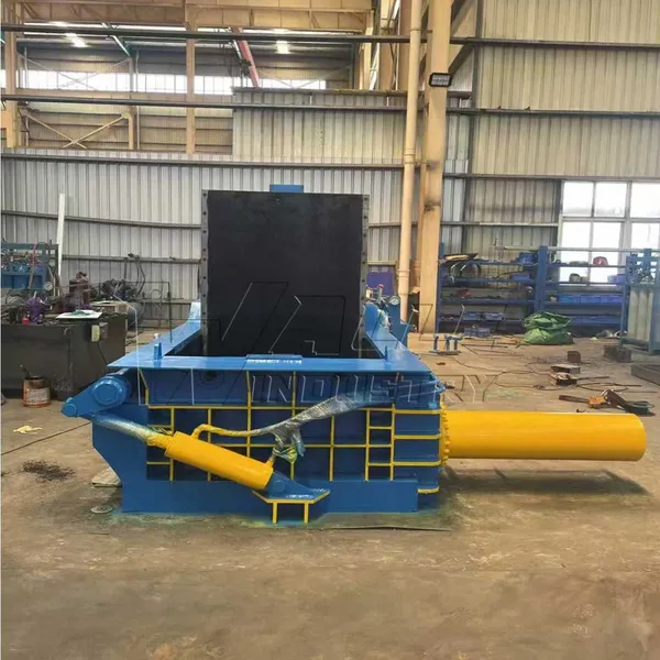 Cardboard Baler Hydraulic Press Machine Straw Compressor Horizontal Baler photo-3