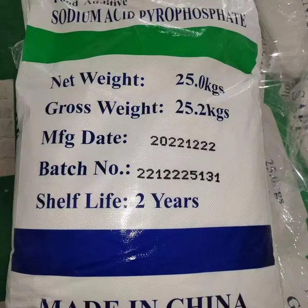 Sodium Acid Pyrophosphate Food Grade  for Baking Fermentation