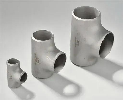 3A/SMS/DIN Stainless Steel Polished Welded Reducing Tee photo-3