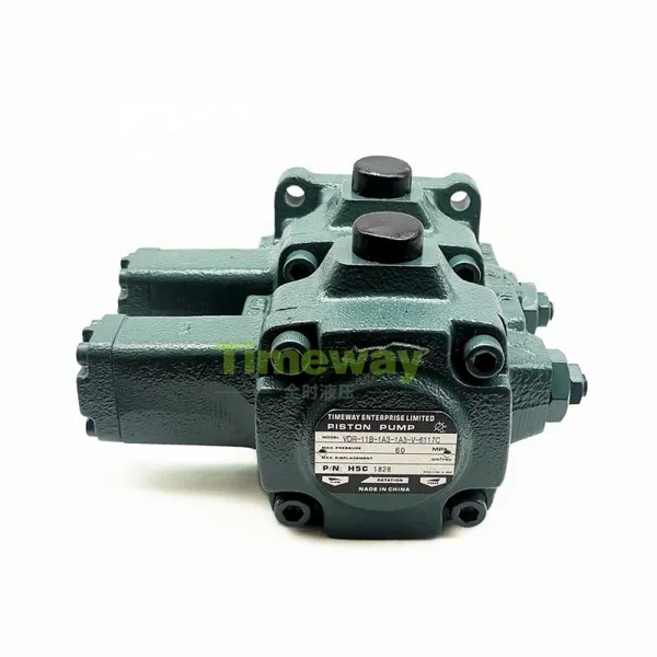 TIMEWAY VDR Series Double Vane Pump VDR-11B-1A3-1A3-V-6117C Hydraulic Vane Pump for Injection Molding Machine photo-5