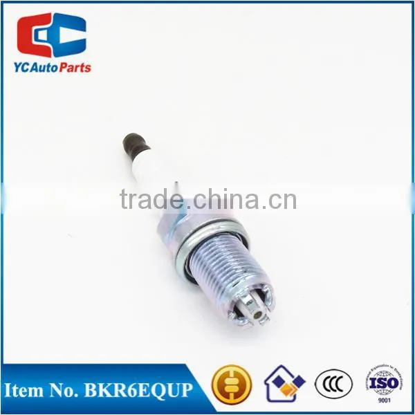 Double Laser Platinum Spark Plugs NGK 12120037607 BKR6EQUP for BMW E38 E65 E34 E36 E39 E46