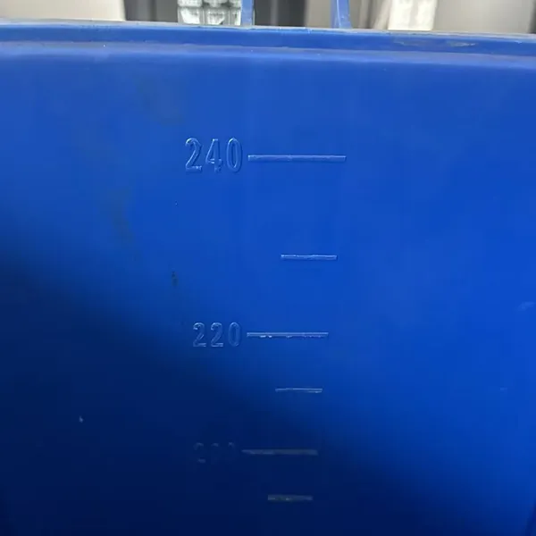 Garbage Bin With Wheels And Weatherproof Lid For Coastal Areas