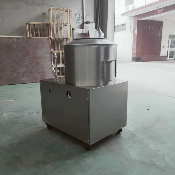 Complete Potato Chips Production Line With Peeling Cutting Cleaning Blanching Frying photo-4