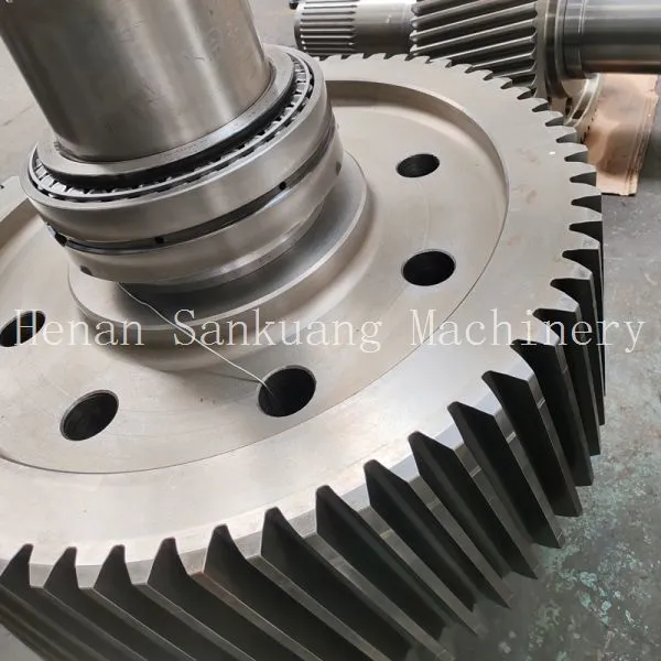 Gear Spindle Shaft 40Cr High Strength Quenched & Tempered Threaded End for Power Transmission