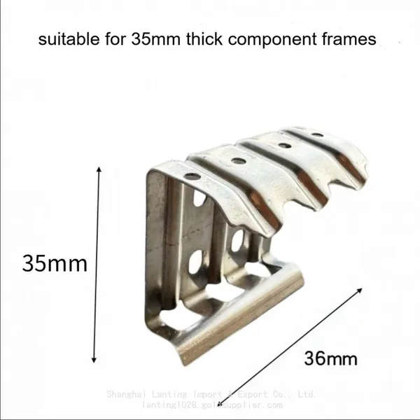 304 Stainless Steel Water Guide Clip for Solar Panels photo-3