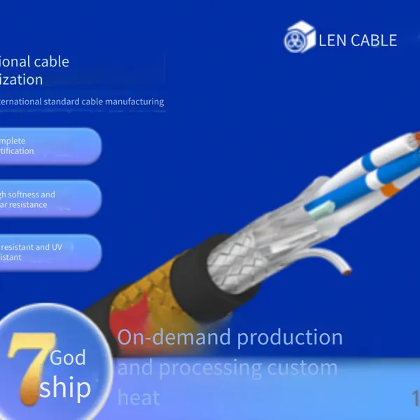 Nfr-3 Xlpe Insulated, Halogen-free Polyolefin Sheathed, 0.6/1kv, 90°c Tuv German Standard Certified Cable