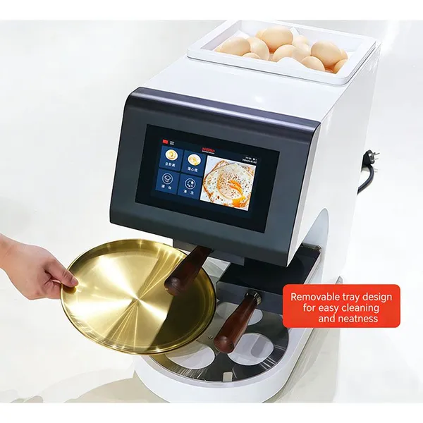 QD010 4000W High Power Intelligent Egg Fryer Machine Automatic Sunny-side-up Egg Maker for Fast Food Chains and Restaurants photo-4