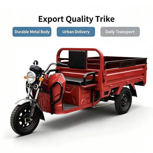 Customizable Electric 3 Wheel Vehicle Fast Delivery Support T/T PayPal