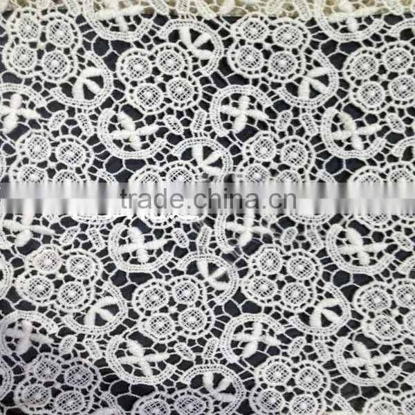 2016 New Lace Fashion Accessory 100% Cotton Fabric Lace for Garment photo-4