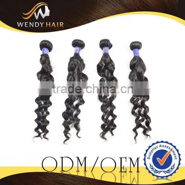 Natural French Curl Style Remy Malaysian Human Hair Extension photo-3