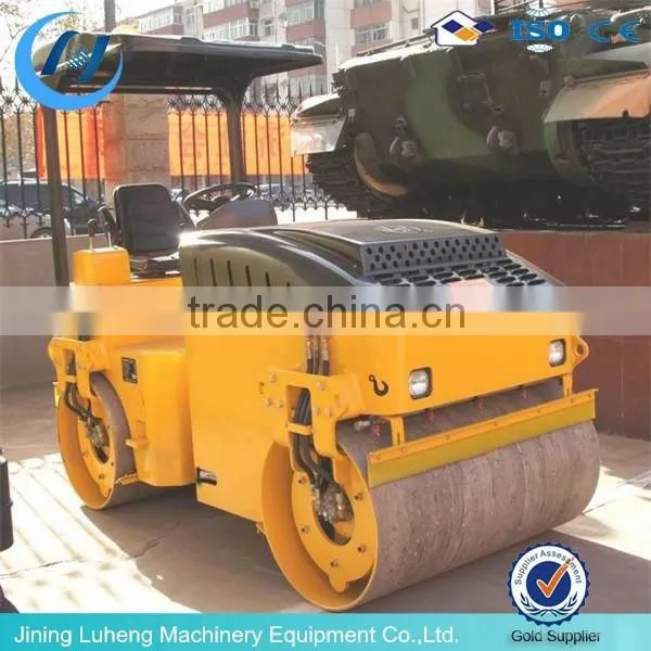 2014 Best Price 3 Ton Double Drum Hydraulic Vibratory Road Roller for Sale photo-2
