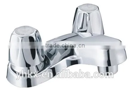 4" Chrome Plastic Bathroom ABS Faucet photo-6