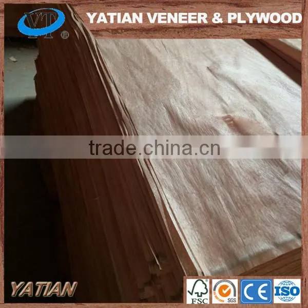 0.2-1.0mm Clean Sheet Okoume Wood Face Veneer