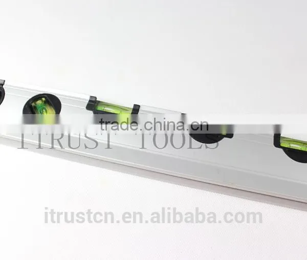 Aluminium Spirit Level With One Hand 5 Level Bubble MT2033 photo-3