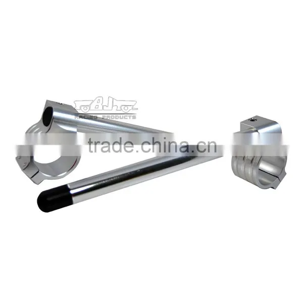 BJ-COHB-043 CNC Billet Aluminium 43mm Motorcycle Clip On Handlebar For Suzuki GSXR750/1100 photo-4