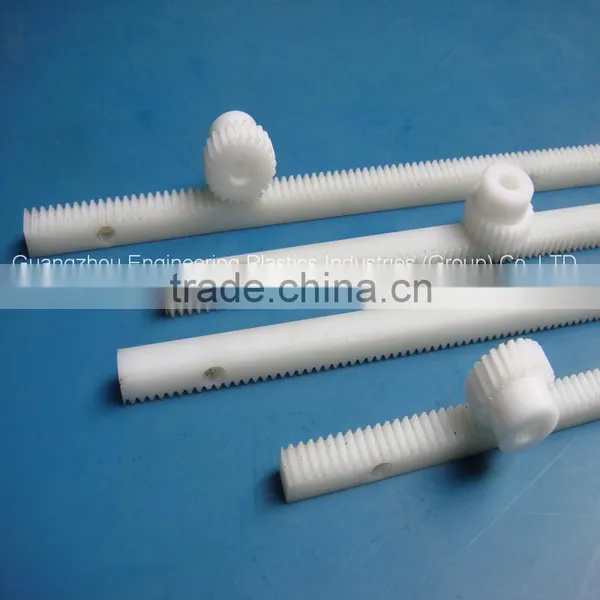 Factory Price Cnc Machining Flexible Nylon6 Gear Rack for Sliding Gate Nylon Gear Rack photo-5