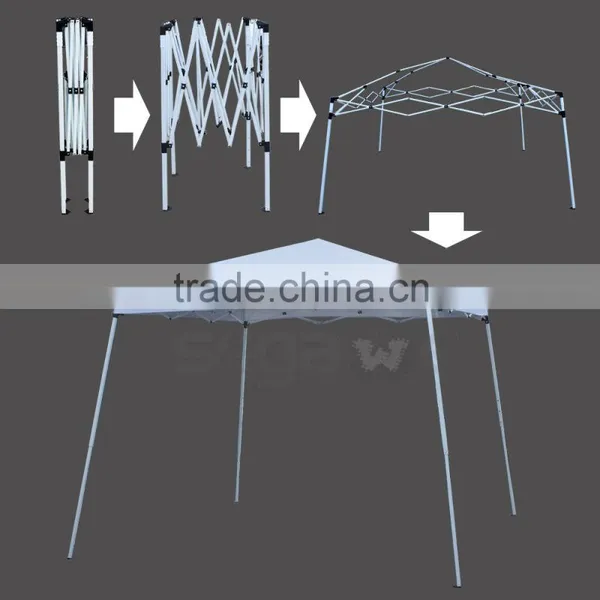 8' X8' EZ POP UP Canopy Wedding Party Folding Gazebo Beach Tent Market Event photo-6