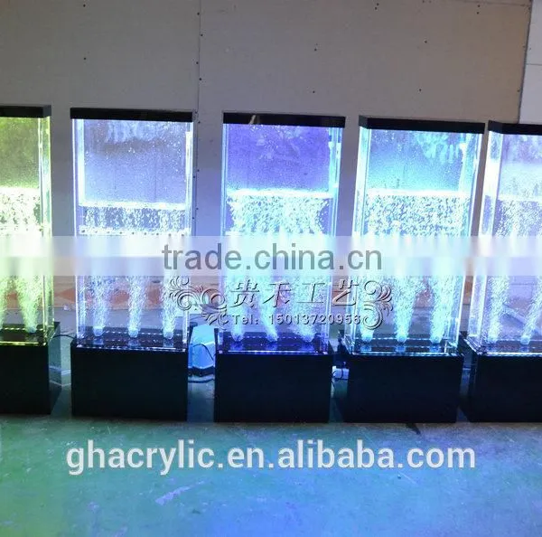 Customized Acrylic Water Bubble Wall With Colorful Led for Home Decoration photo-5