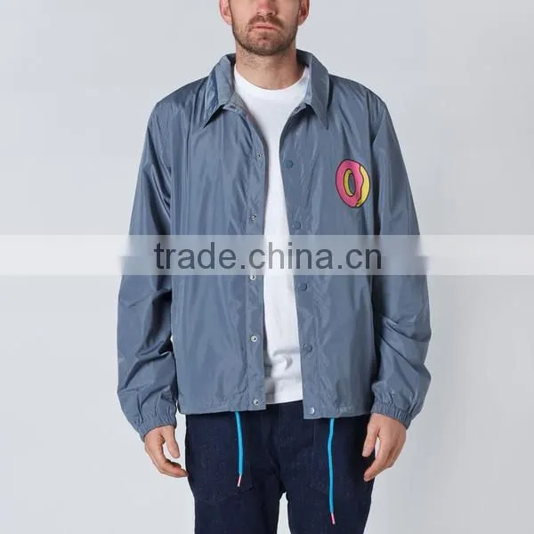 Coaches Jacket With Sublimation Printed Lining, Sublimation Lining Coaches Jackets, Sublimation Printing Inside Coaches Jacket photo-4