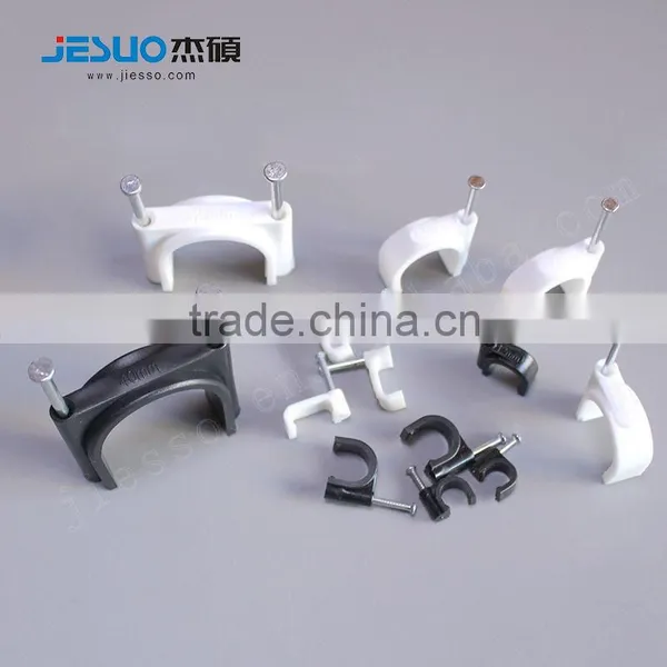Electrical Wire Plastic Wall Cable Fixing Clips photo-4