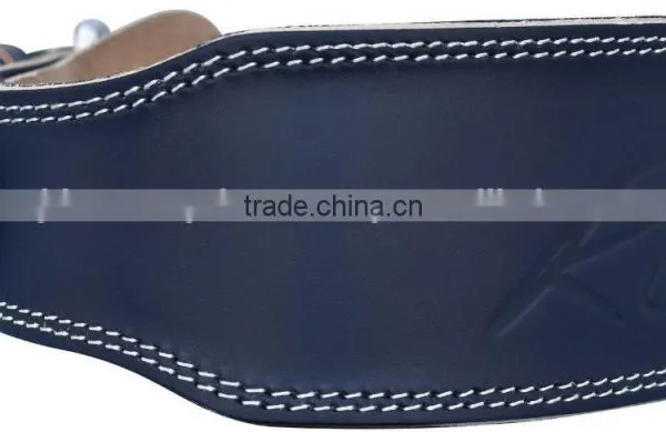 RDX Weight Lifting 4" Leather Belt Back Support Strap Gym Training Power Fitness photo-5