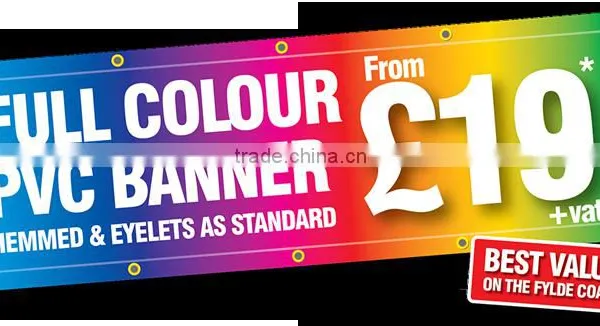 Custom Size Design PVC Advertising Printed Advertising Poster Banner Street Banner Pole Road Banner photo-5