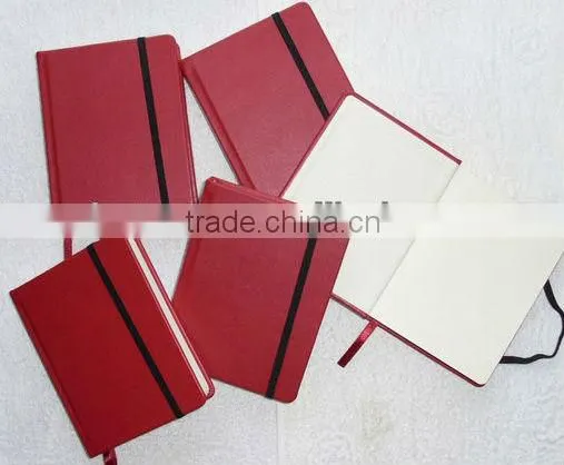 Hardcover PU Leather Notebook,hot Stamping Gold Logo Smooth photo-4