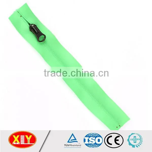 Hot Sale Wholesale Green Close End Nylon Waterproof Zipper photo-3