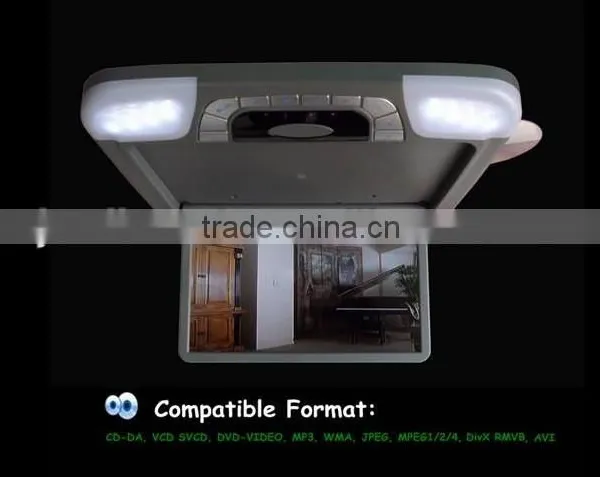 14 Inch Automobile Flip Down Dvd Player With Hitachi Lens photo-3