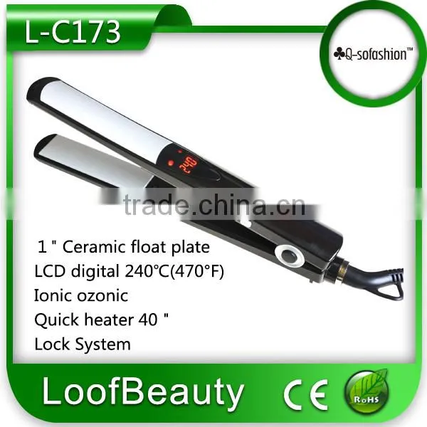 MCH Heating Element And Dual Voltage Available Hair Straightener
