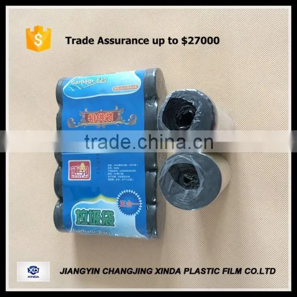 Flat Plastic Regular Duty Garbage White Large Size Bags Eco-friendly Industry Use photo-4