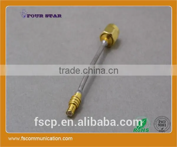 60mm RG405 Cable Assembly With SMA Male to MCX Male Connectors photo-3
