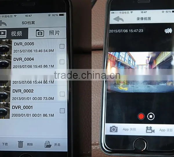 Newest Iphone&android Wifi Connection Supported Hidden Manual Car Camera hd Dvr 1080p for All Cars photo-6