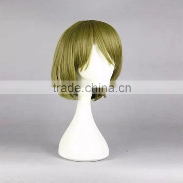 Fashion Style Wig Hair Love Live! Koizumi Hanayo Cosplay Wig Light Green Color Anime Hair High Temperature Wire Wig+Hairnets photo-3
